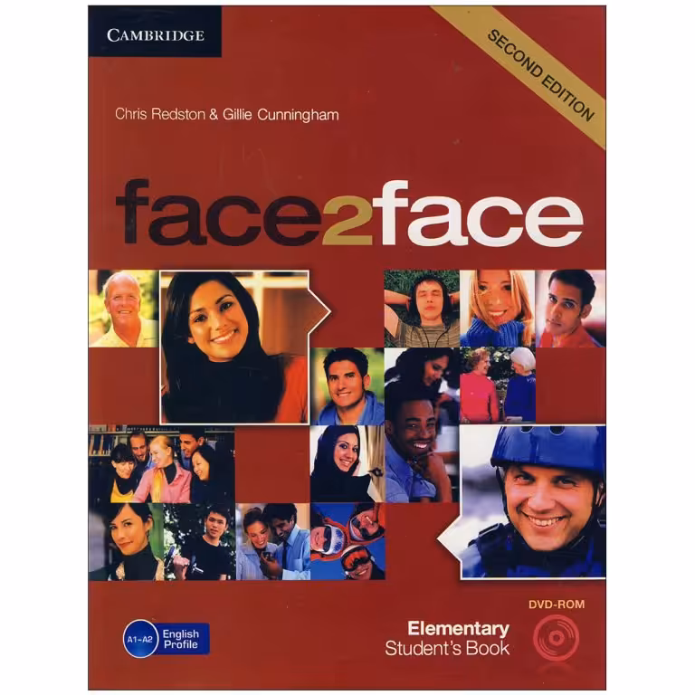 کتاب زبان فیس تو فیس Face2Face Elementary ویرایش دوم همراه با کتاب کار 