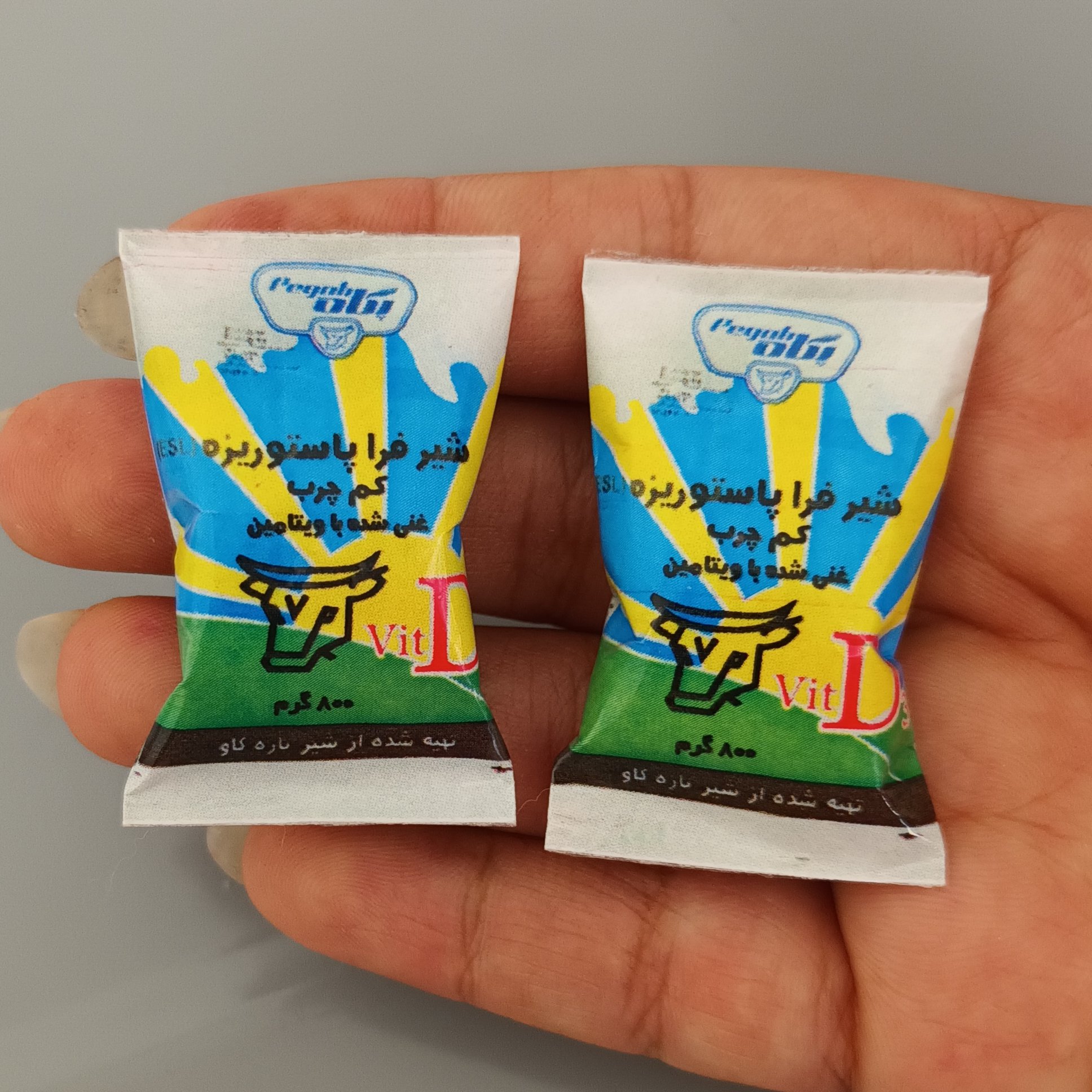مگنت طرح شیرپاکتی