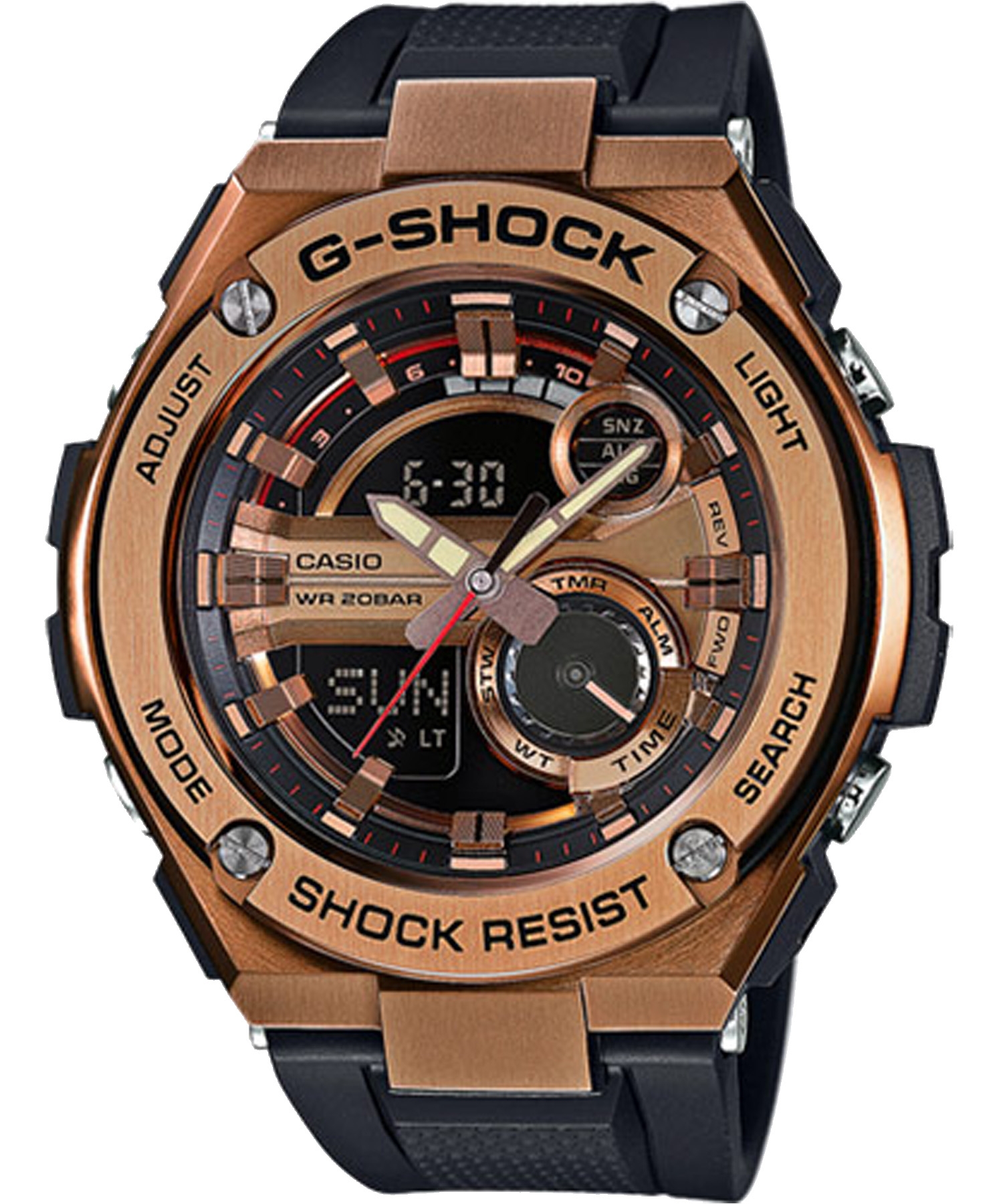 ساعت مردانه کاسیو ، زیرمجموعه G-Shock, کد GST-210B-4ADR