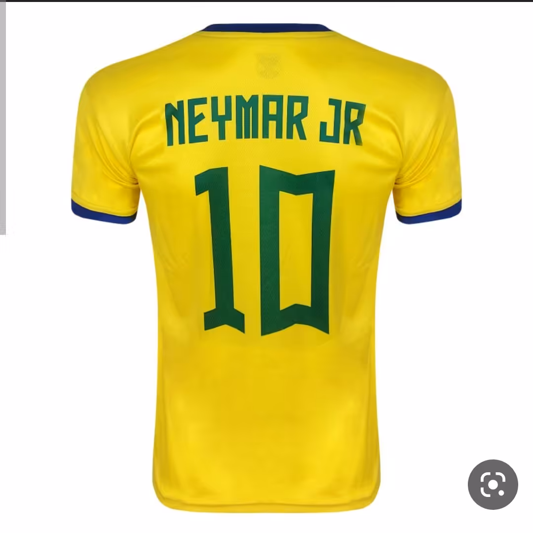 پیراهن برزیل طرح نیمار