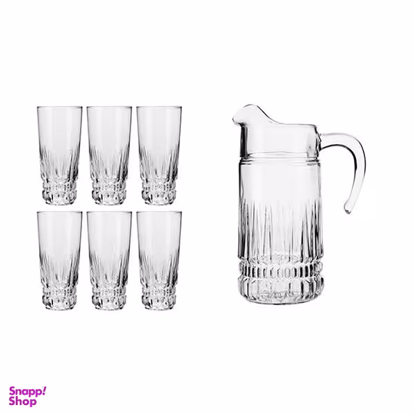 سرویس پارچ و لیوان 7 پارچه لومینارک مدل امپراطور