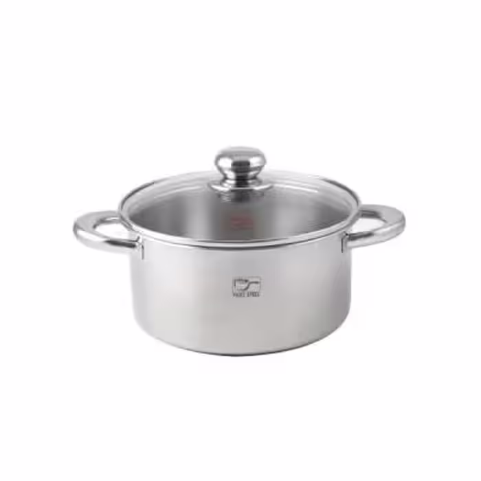 قابلمه پارس استیل مدل کف سه لایه کد 220 سایز 22
