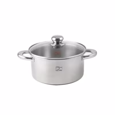 قابلمه پارس استیل مدل کف سه لایه کد 220 سایز 22