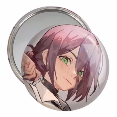 آینه جیبی خندالو مدل ریزه انیمه مرد اره ای Chainsaw Man کد 17883