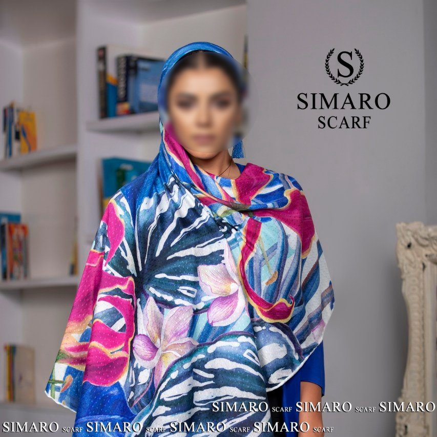 روسری نخی بهاره.