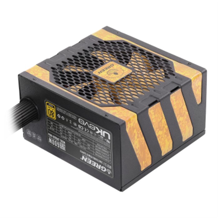 منبع تغذیه (پاور) گرین مدل Green GP600A-UK EVO V31