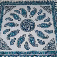 سفره ورومیزی قلمکاری سایز 120