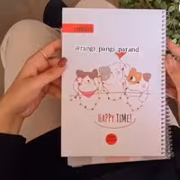 دفتر مشق 100برگ