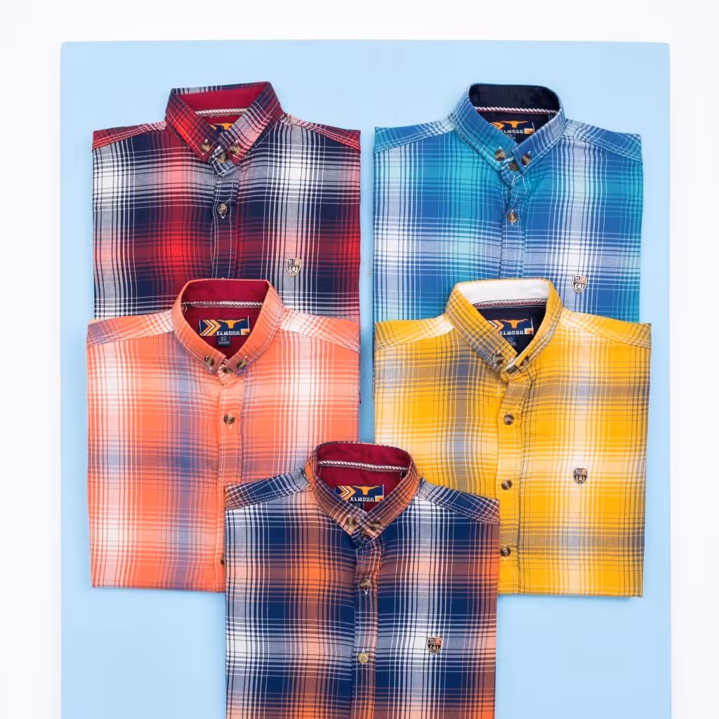 پیراهن پسرانه نخ کتان لطیف سایز 24 تا 40