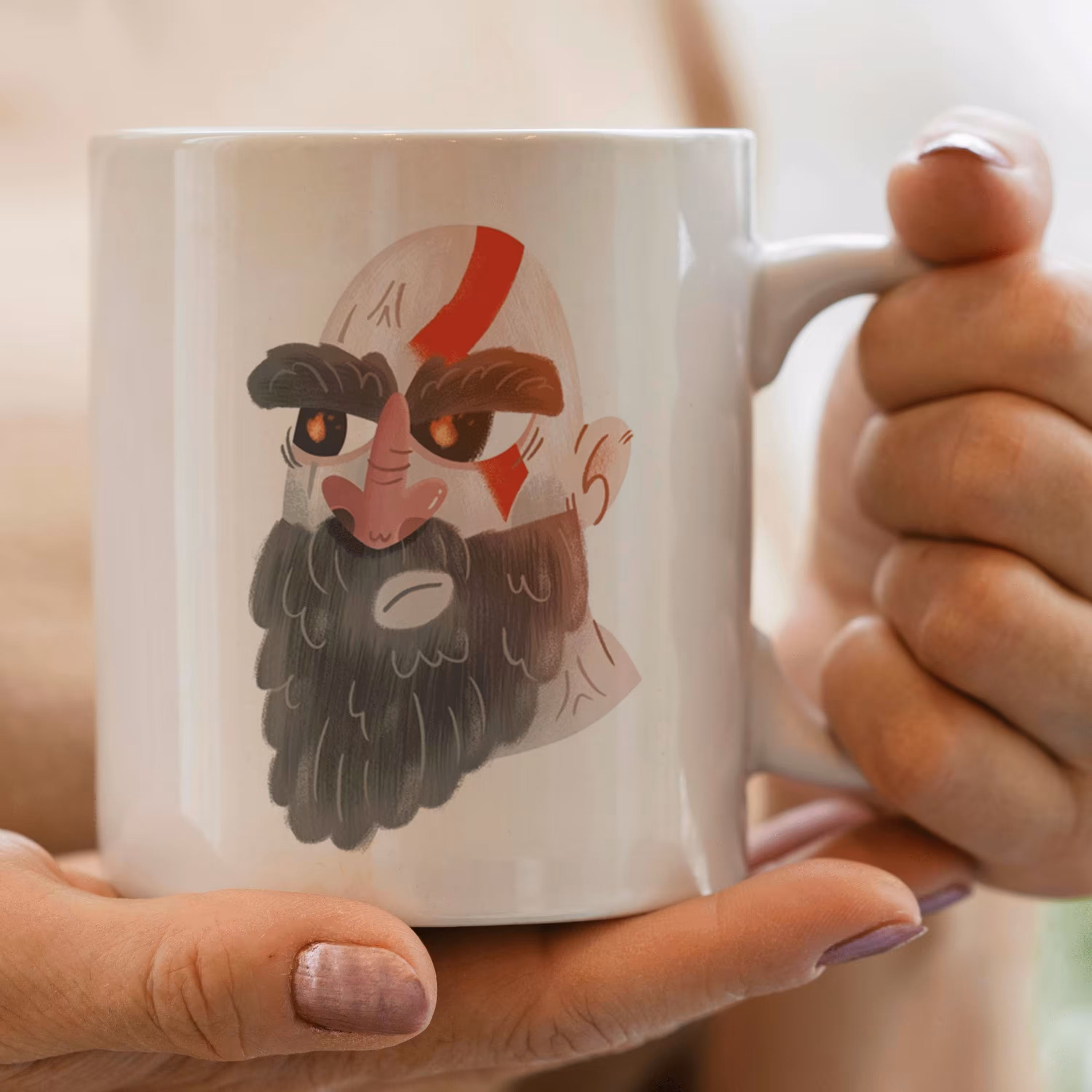 ماگ گیمی خاص  گاد اف وار کریتوس -god of war