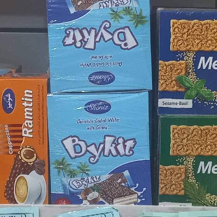 شکلات بایکیت نارگیلی 24عددی شونیز