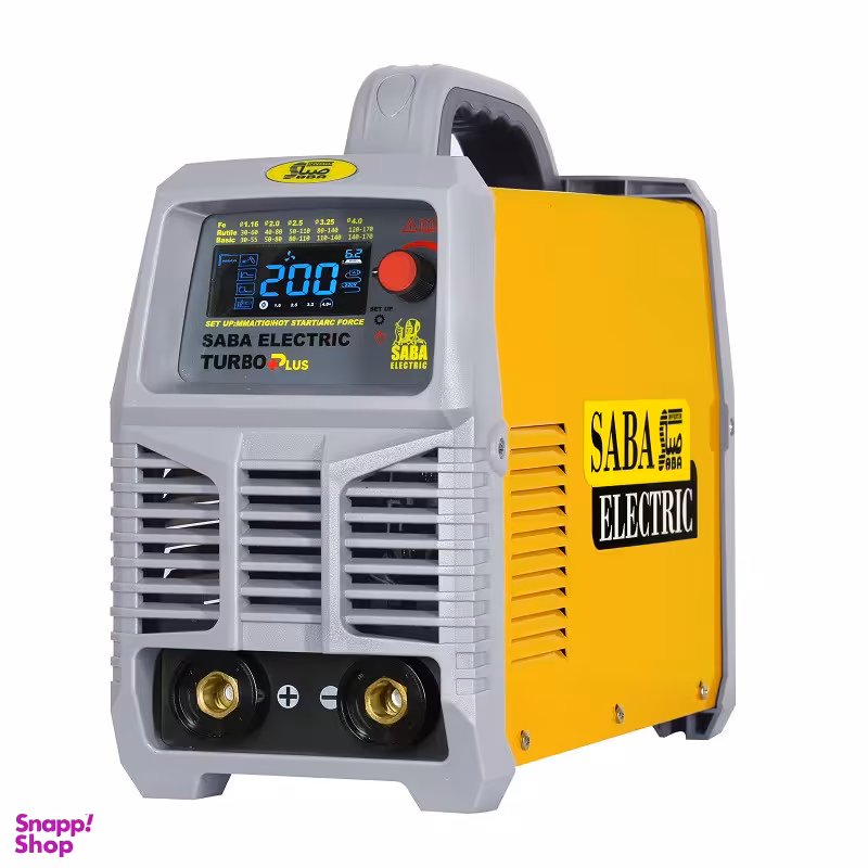 دستگاه جوش اینورتر 200 آمپر صبا مدل TURBO PLUS 200