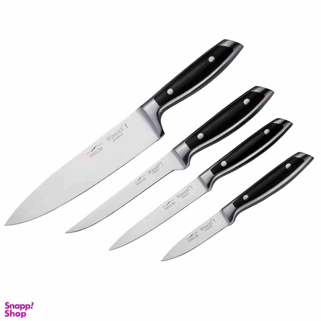 سرویس ۴ پارچه چاقو آشپزخانه وینر کد 04