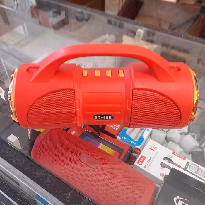 اسپیکر قابل حمل قرمز بلوتوثی شارژی st-168