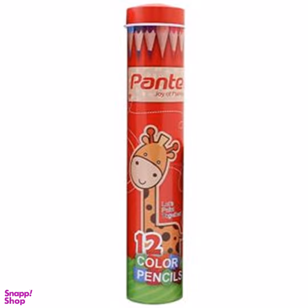مدادرنگی پنتر (panter) 12 رنگ استوانه ای