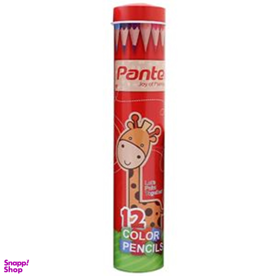 مدادرنگی پنتر (panter) 12 رنگ استوانه ای