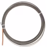 فنر سیم کشی فلزی فضل به طول 20 متر ضخیم  و  خوش دست