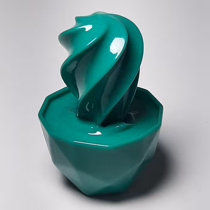 بیس خام قالبسازی طرح کاکتوس (ارتفاع 10 سانت)