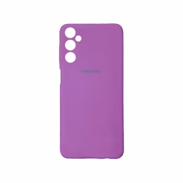 کاور سیلیکونی پاک کنی SAMSUNG A14 رنگ بنفش روشن