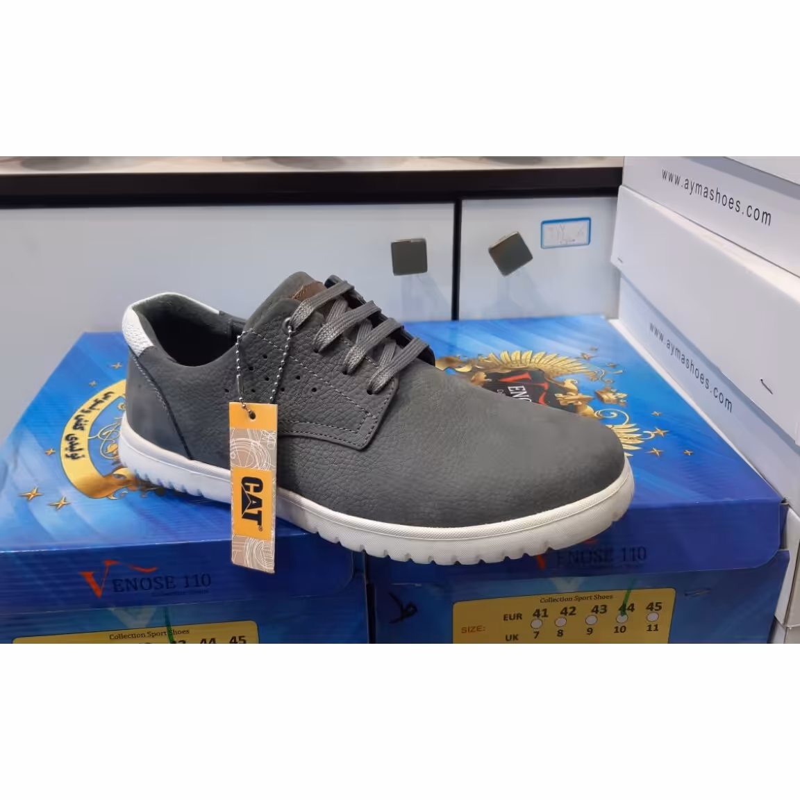 کفش مردانه چرم  کاترپیلار کد 205