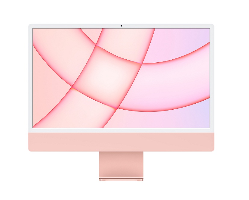 آی مک 24 اینچ اپل مدل MJVA3 M1 chip 8-Core CPU 7-Core GPU صورتی