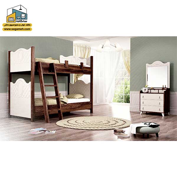 سرویس خواب دو طبقه مدل سورنا کد BTS923