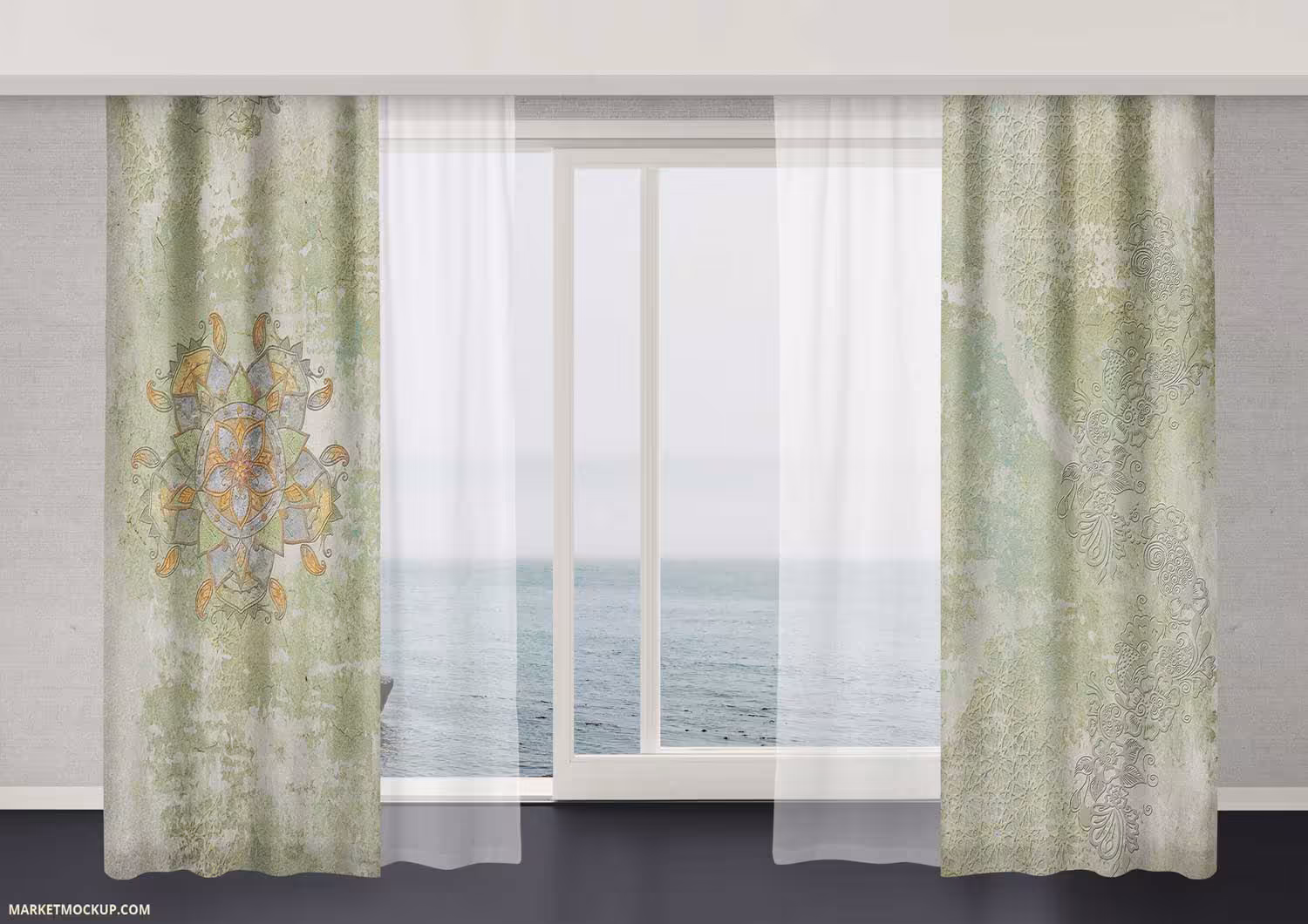 پرده کلاسیک فانتزی