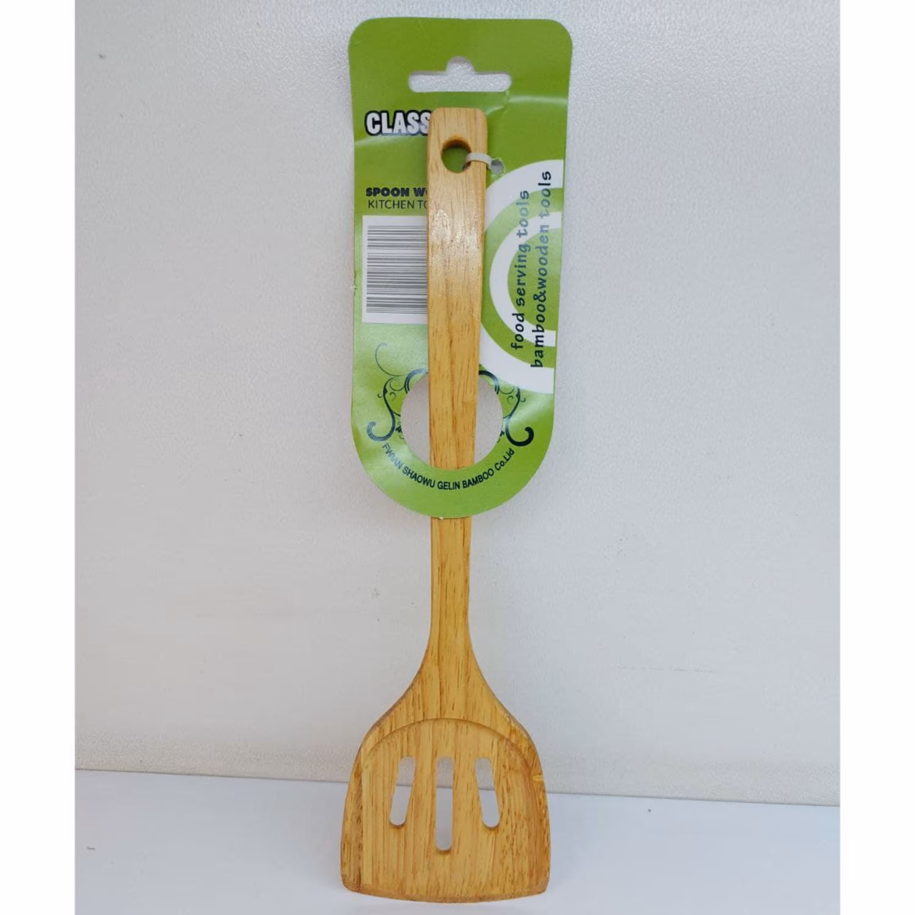 کفگیرچوبی پارویی درجه یک مخصوص تفلون و چدن  