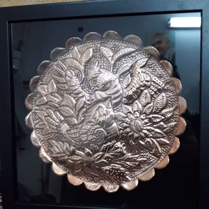 تابلو قلم زنی زنجان زرین کاردست محصول زنجان