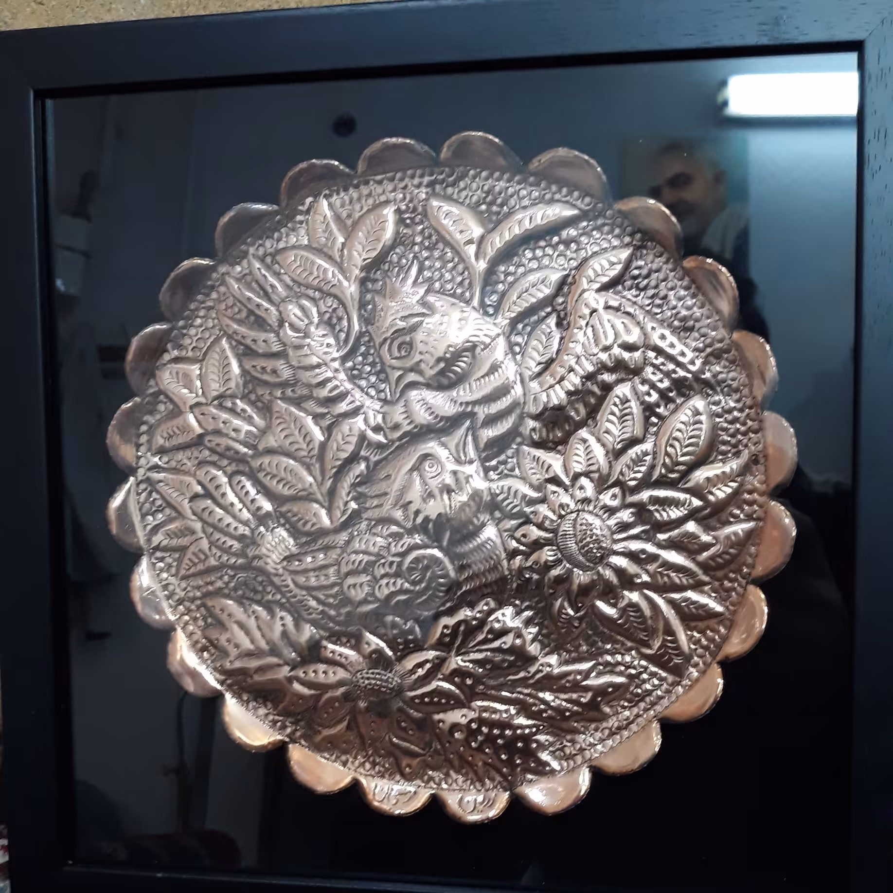 تابلو قلم زنی زنجان زرین کاردست محصول زنجان