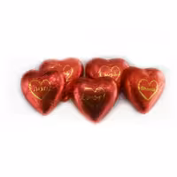 شکلات قلبی قرمز شونیز با درصد تلخی  78درصد