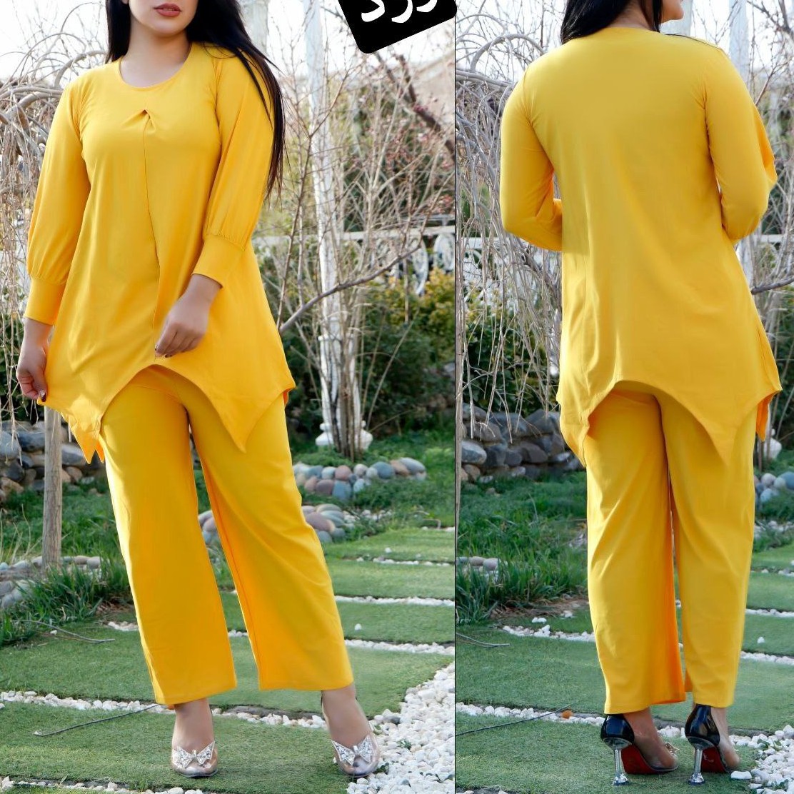 تونیک و شلوار پایین هشتی