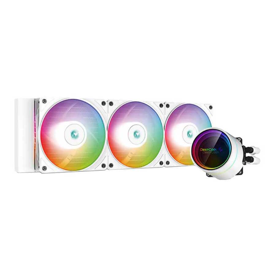 قیمت و خرید خنک کننده مایع پردازنده دیپ کول مدل CASTLE 360EX A-RGB White | یاس ارتباط