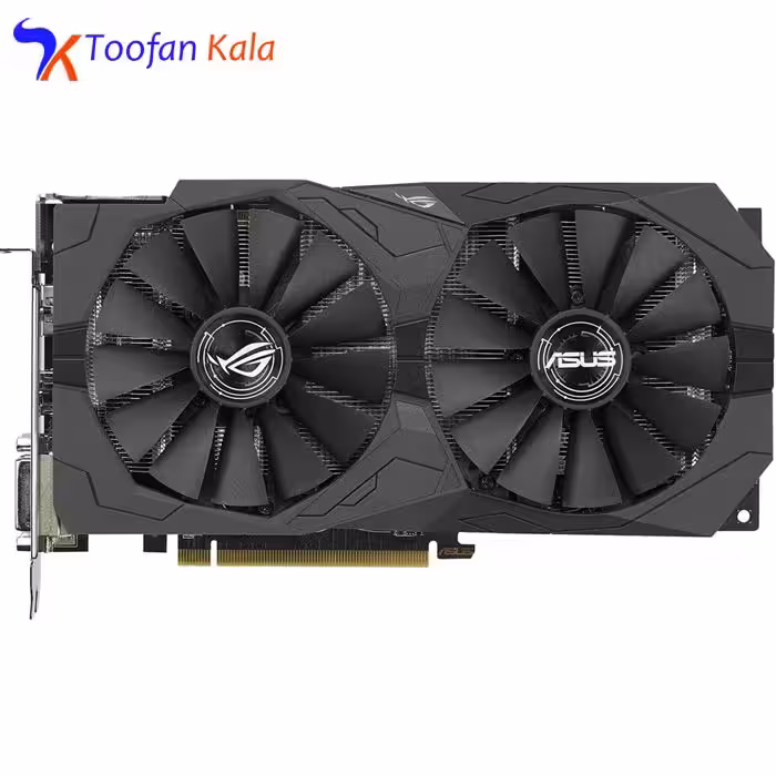 کارت گرافیکی ایسوس مدل ROG-STRIX-RX570-O4G-GAMING