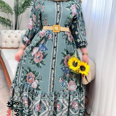 پیراهن مجلسی بیگ سایز 3568