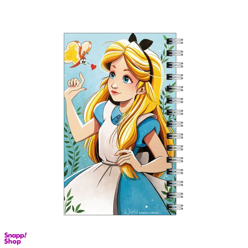دفترچه یادداشت ۶۰ برگ مدل To Do List طرح آلیس در سرزمین عجایب کد 4408355