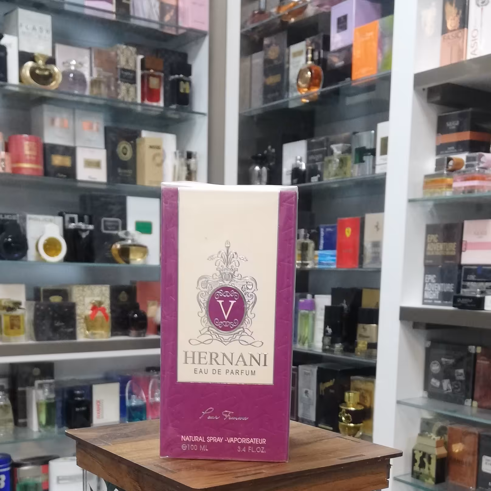 ادو پرفیوم زنانه ویکتور هوگو مدل هرنانی پور فم  Victor Hugo Hernani Pour femme