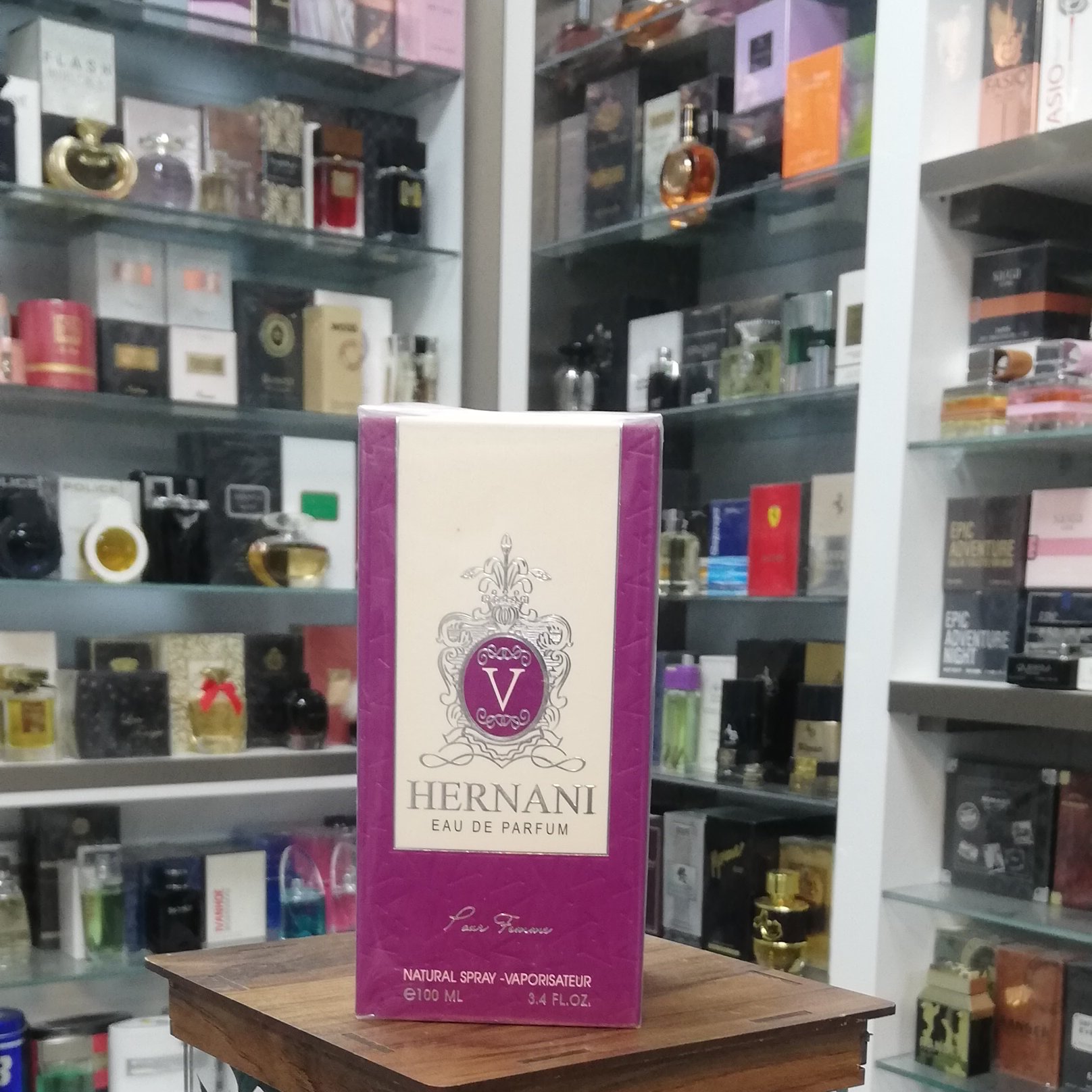 ادو پرفیوم زنانه ویکتور هوگو مدل هرنانی پور فم  Victor Hugo Hernani Pour femme