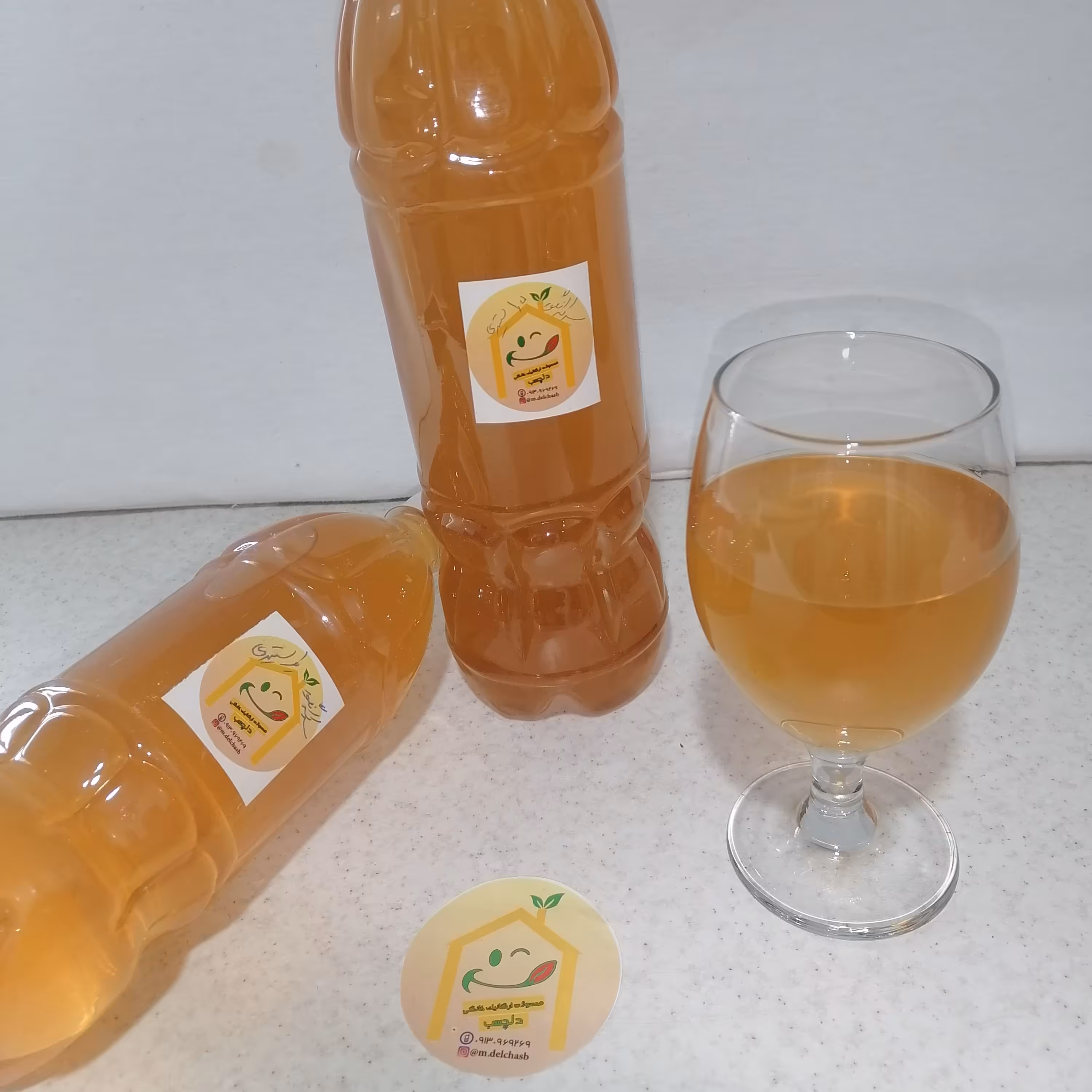 سرکه انگور خانگی خالص