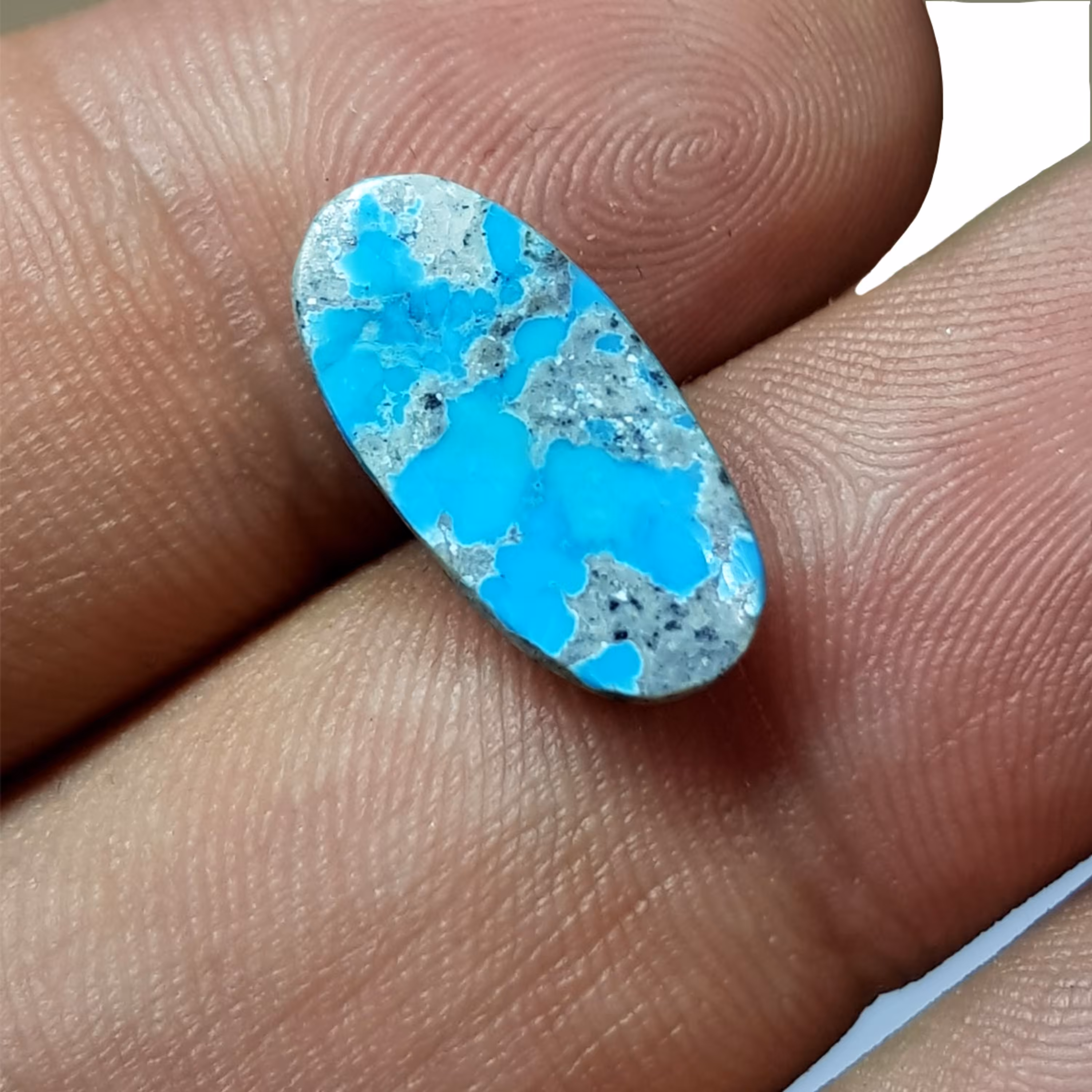 فیروزه طبیعی و اصل شجر نیشابور رنگ آبی کد 729