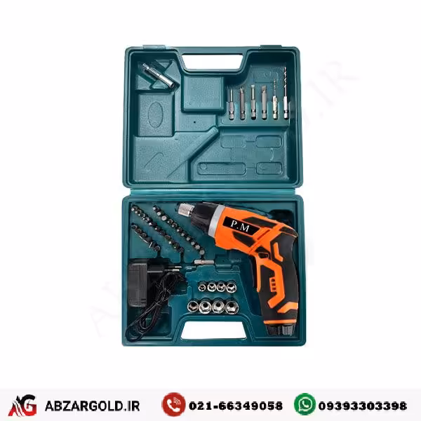 پیچ بند شارژی 3.6 ولت پی ام مدل DM3.6V