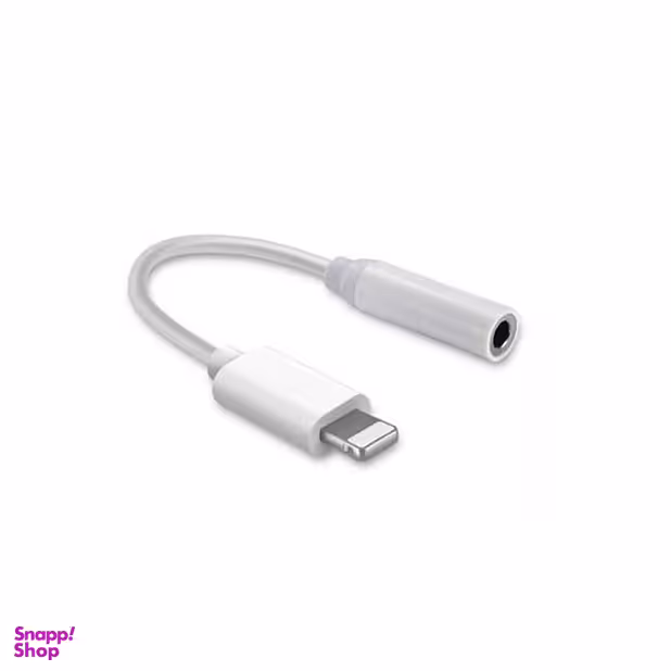 مبدل لایتنینگ به جک 3.5 میلی متری طرح اپل مدل J002