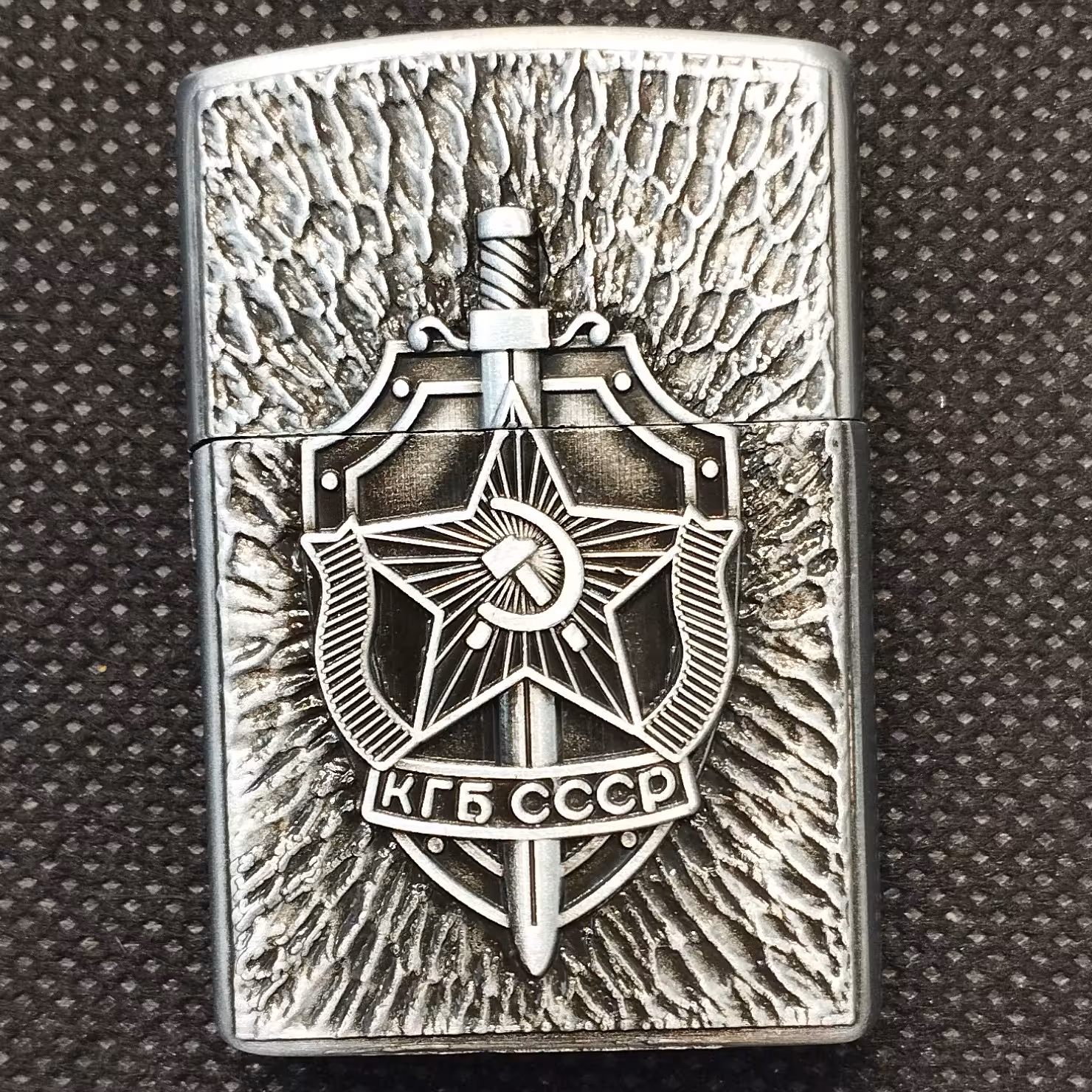 فندک استیل اسپرت   سوخت شعله ای   طلایی و نقره ای کد67