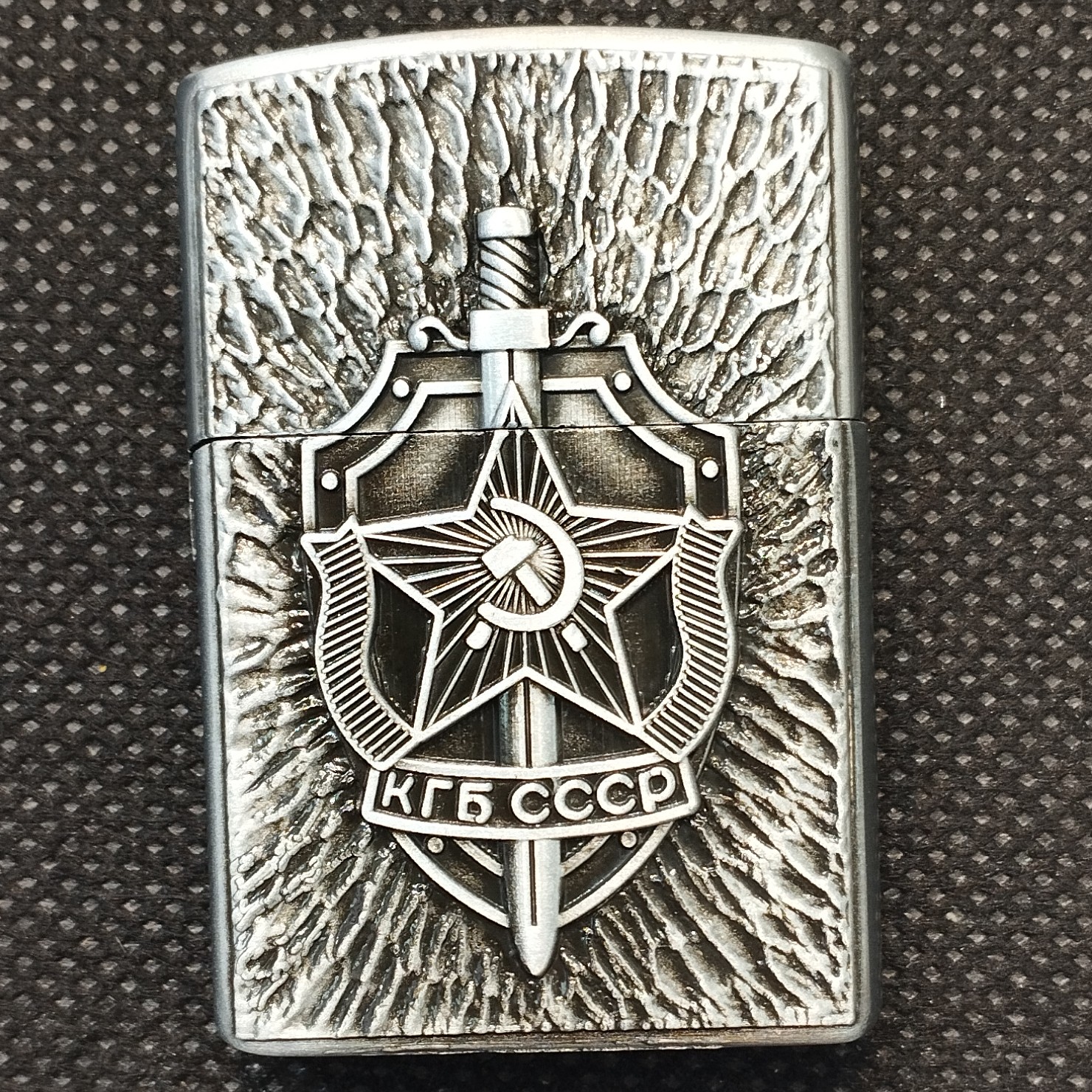 فندک استیل اسپرت   سوخت شعله ای   طلایی و نقره ای کد67