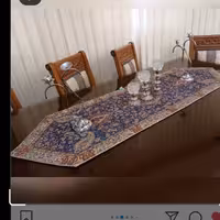 ناهار خوری ابریشمی ترمه حسینی