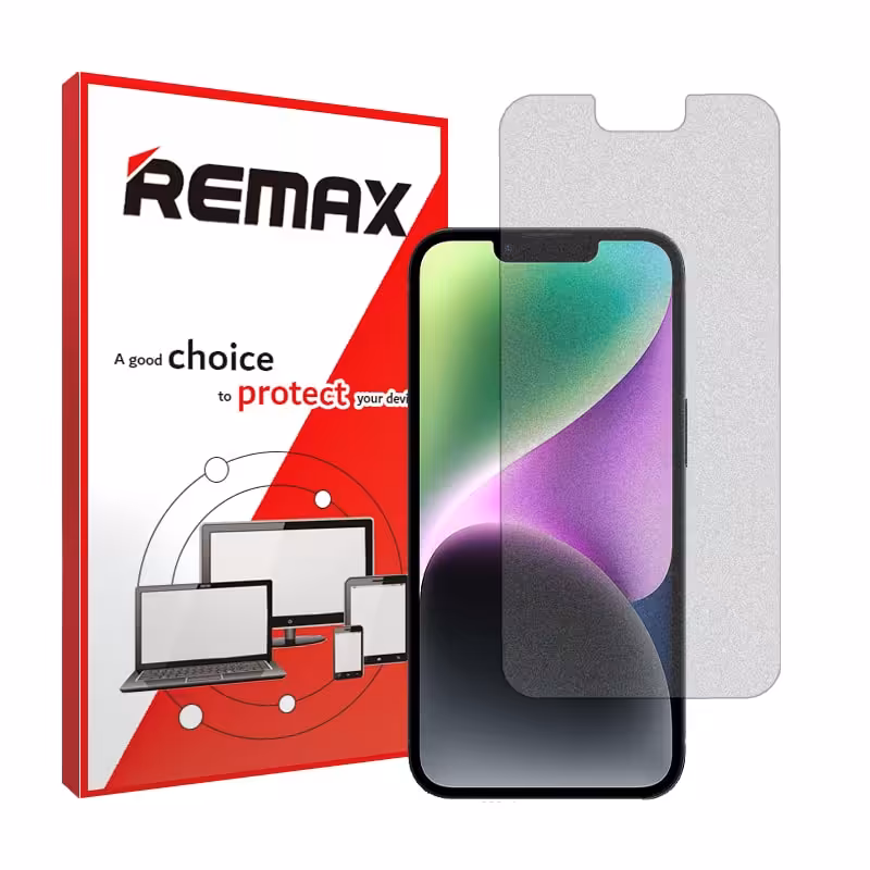 گلس اپل iPhone 14 Plus مدل هیدروژلی مات برند ریمکس کد S