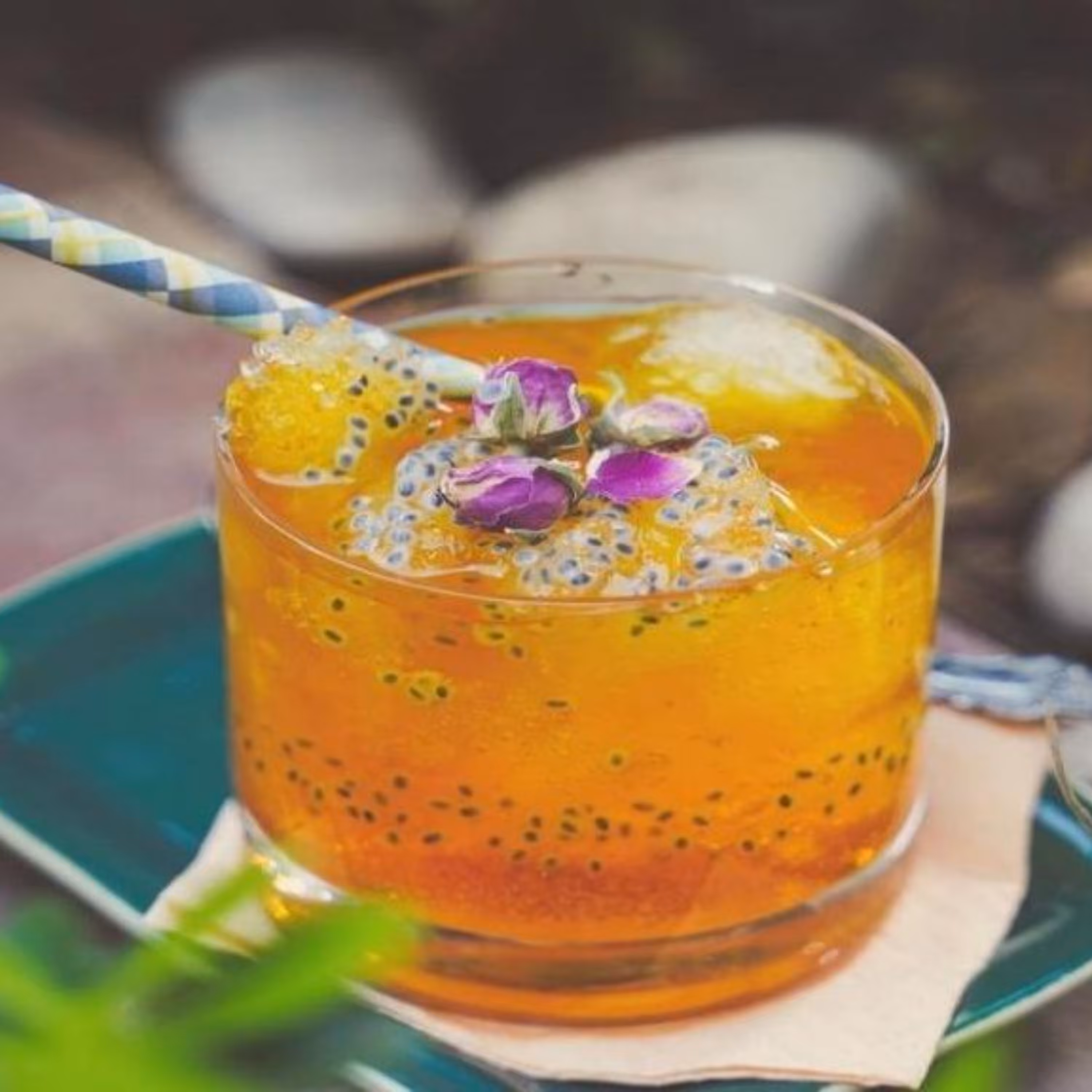 شربت گلاب زعفران عسل1300 گرم