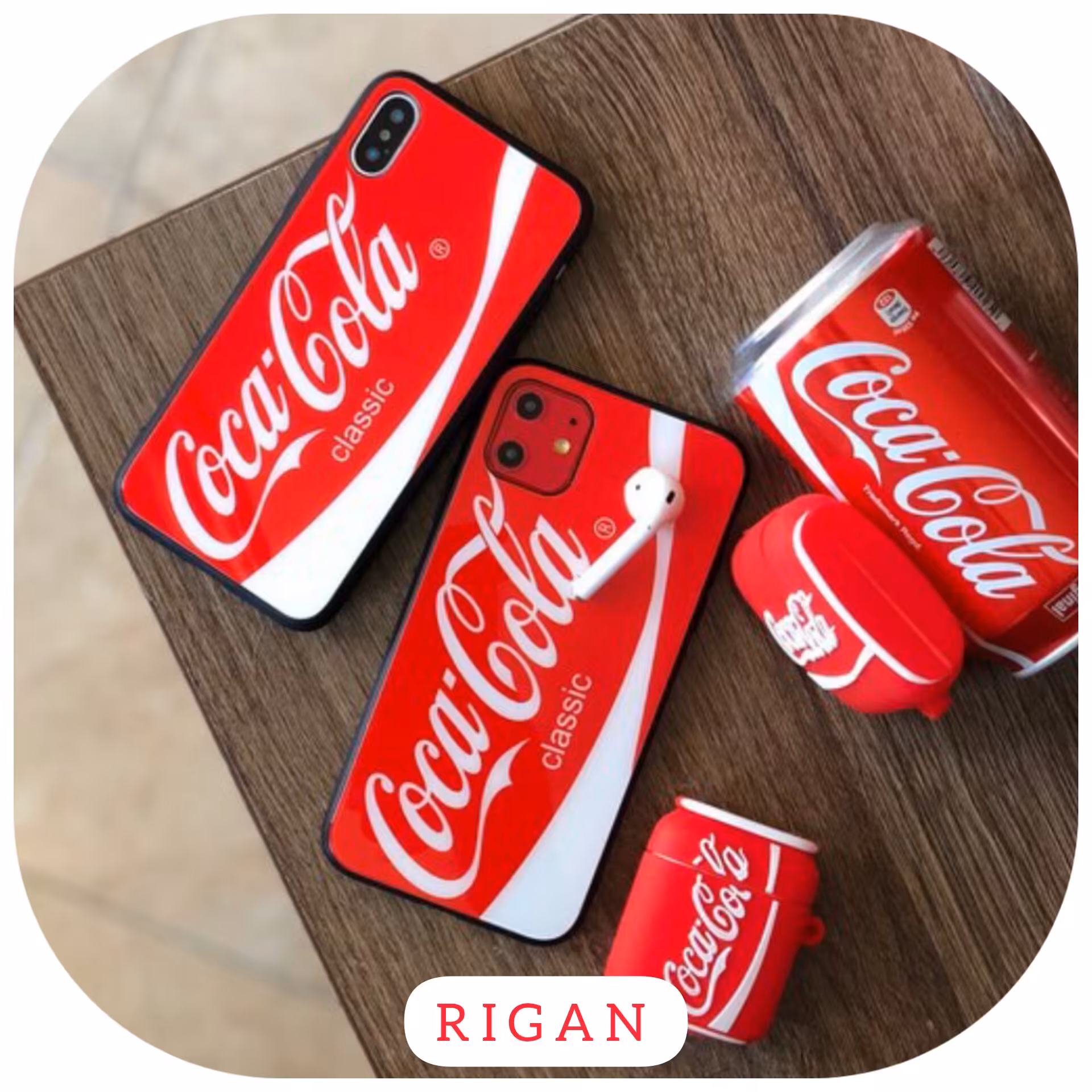 قاب و کاور شیشه ای گوشی شیائومی ردمی نوت 9 پرو-9 پرومکس-9 اس Xiaomi Redmi Note 9 Pro-9s-9 Pro Max  طرح کوکاکولا