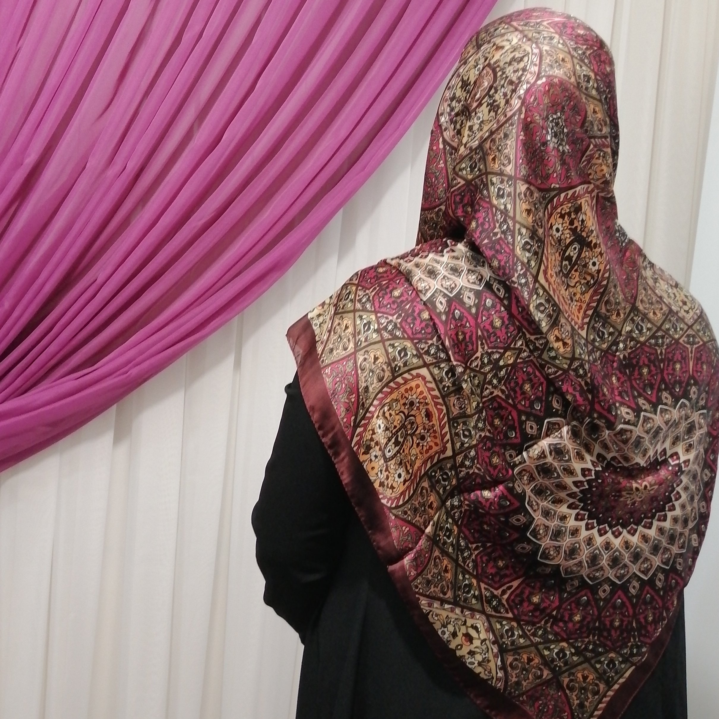 روسری حریر ابریشم