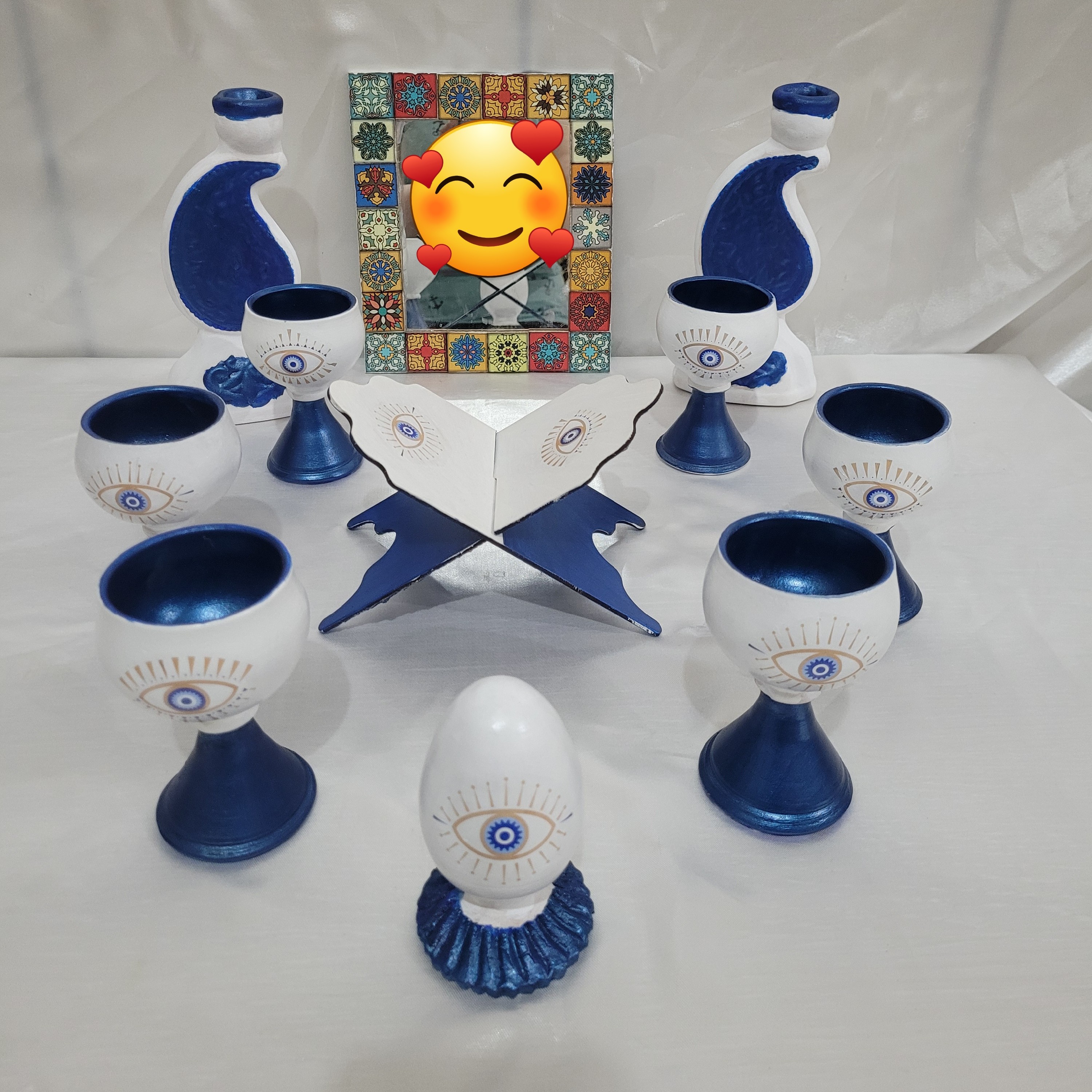 ست کامل هفت سین جام طرح چشم